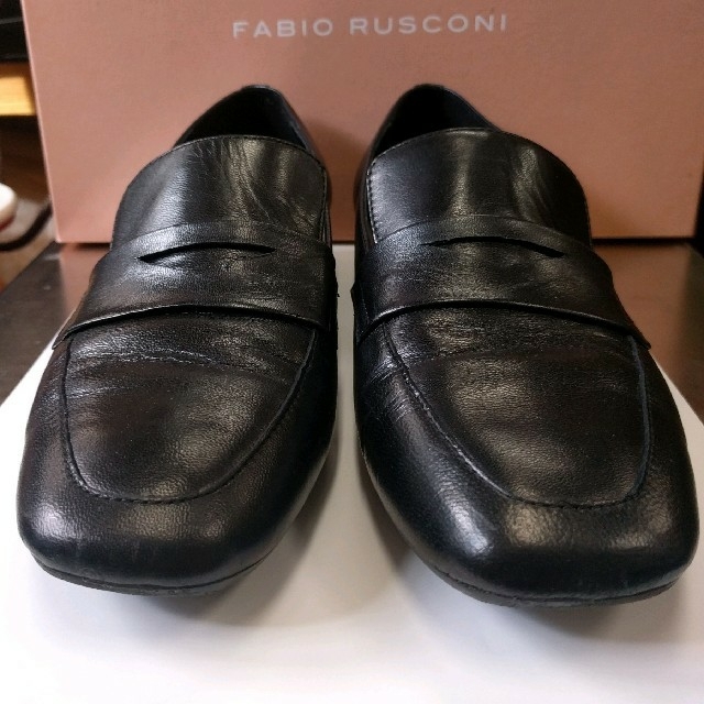 FABIO RUSCONI(ファビオルスコーニ)のくろすけ様専用☆ファビオルスコーニ☆ローファー☆美品 レディースの靴/シューズ(ローファー/革靴)の商品写真