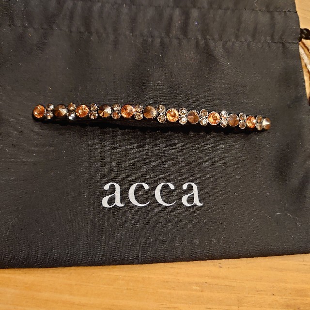 acca(アッカ)のacca ベリーバレッタ　アンティークピンク レディースのヘアアクセサリー(バレッタ/ヘアクリップ)の商品写真