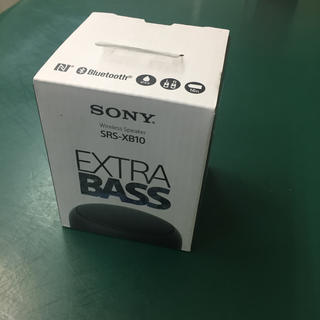 ソニー(SONY)のSONY Bluetoothスピーカー SRS-XB10(スピーカー)