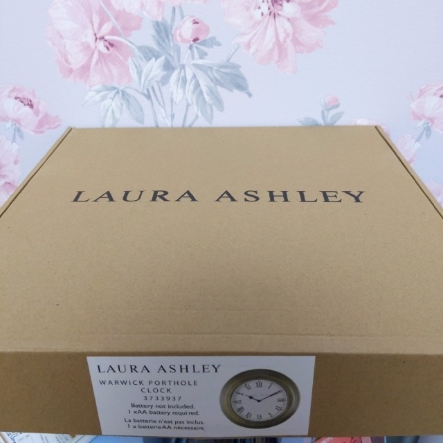 LAURA ASHLEY(ローラアシュレイ)のスーパーセール☆ローラアシュレイの壁掛け時計 ワーウィック ポートホール インテリア/住まい/日用品のインテリア小物(掛時計/柱時計)の商品写真