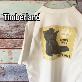 ティンバーランド(Timberland)の【美品】ティンバーランド XSサイズ バックプリントTシャツ ビッグシルエット(Tシャツ/カットソー(半袖/袖なし))