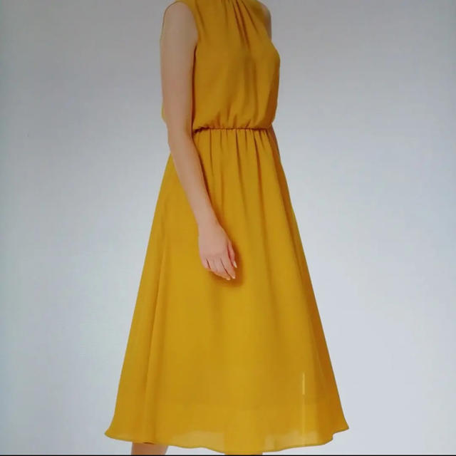 M-PREMIER Mプルミエ ワンピース ドレス サイズ36 - ひざ丈スカート