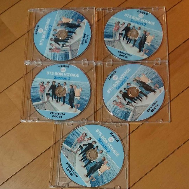 BTS ボンボヤージュ season1,2セット エンタメ/ホビーのCD(K-POP/アジア)の商品写真