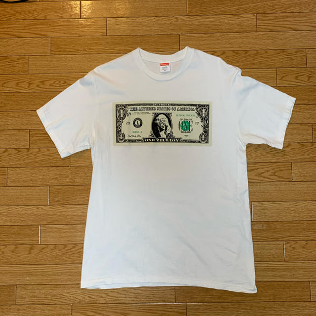 Supreme(シュプリーム)のSupreme Dollar Tee White Mサイズ メンズのトップス(Tシャツ/カットソー(半袖/袖なし))の商品写真
