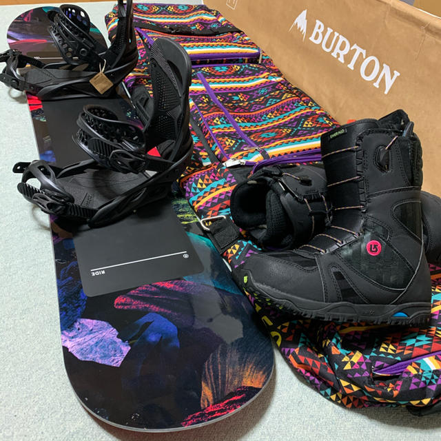 １４万❗️レディース足回り一式セット★ライド、Burton★新品美品