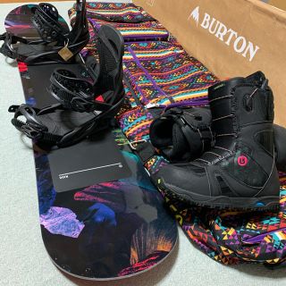 ライド(RIDE)の１４万❗️レディース足回り一式セット★ライド、Burton★新品美品(ボード)