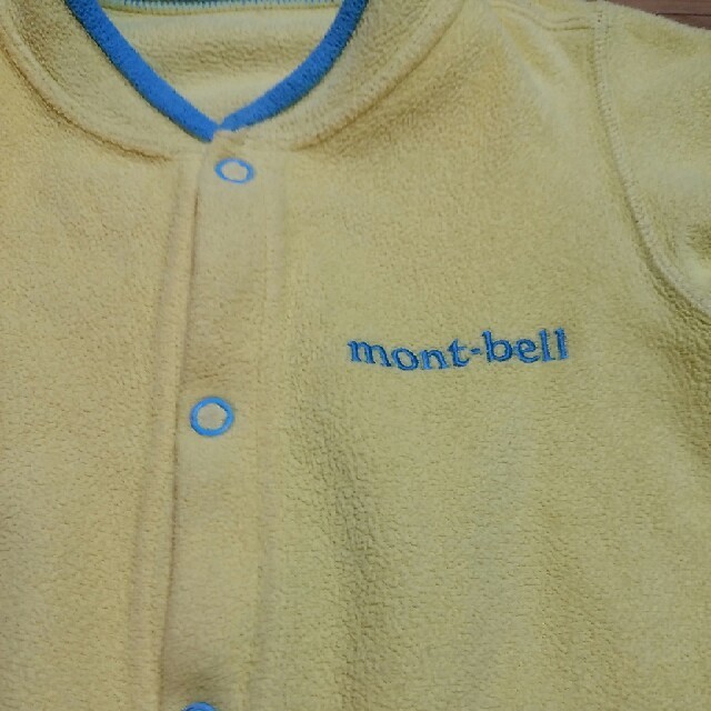 mont bell(モンベル)のmont bell　モンベル　長袖ロンパース キッズ/ベビー/マタニティのベビー服(~85cm)(ロンパース)の商品写真
