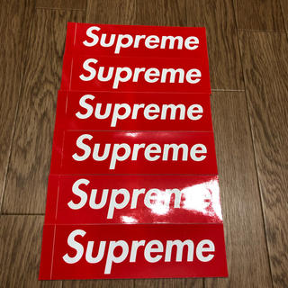 シュプリーム(Supreme)のsupreme box logo ステッカー(ステッカー)