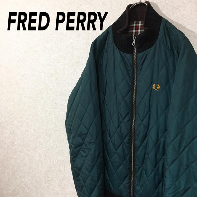 FRED PERRY フレッドペリー　ナイロンブルゾン　ジャケット　L  中綿