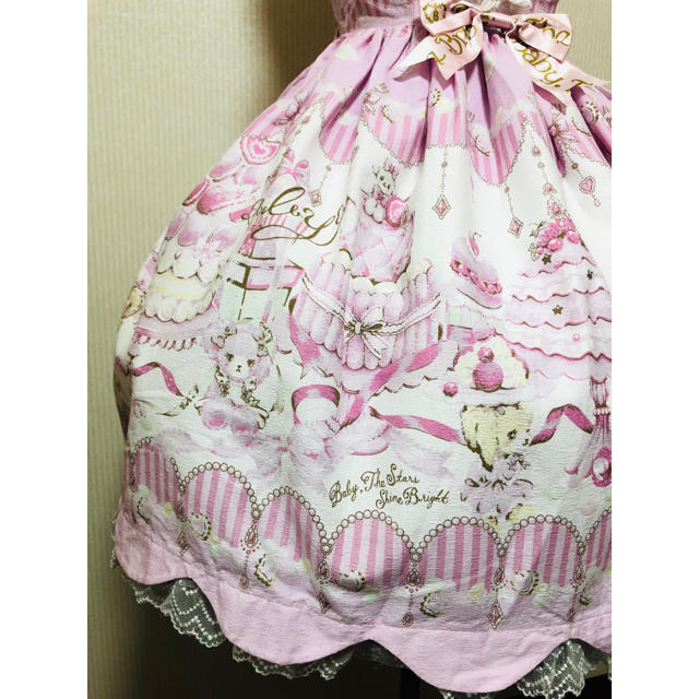 BABY,THE STARS SHINE BRIGHT - くみゃちゃんは小さなお菓子職人柄JSK BABY,THE STARS SHINE BRIGHT - くみゃちゃんは小さなお菓子職人柄JSK