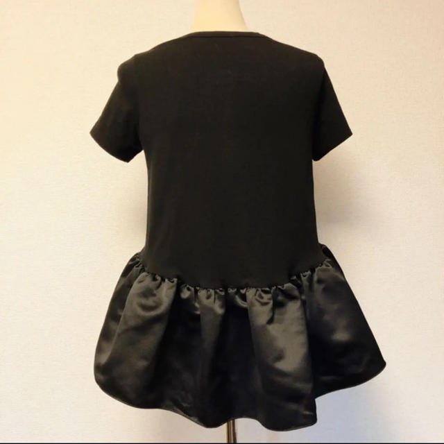 YOKO CHAN ヨーコ チャン 半袖カットソー フリル ペプラム Tシャツ YOKO CHAN ヨーコ チャン 半袖カットソー フリル ペプラム Tシャツ