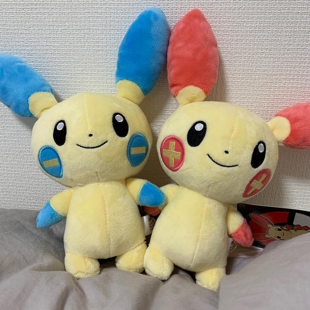 ポケモン ポケモン プラスルマイナンぬいぐるみの通販 By きなこもち S Shop ポケモンならラクマ