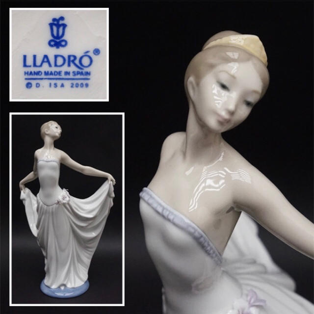 リヤドロ 踊る少女 スペシャルバージョン LLADRO フィギュリン 陶芸