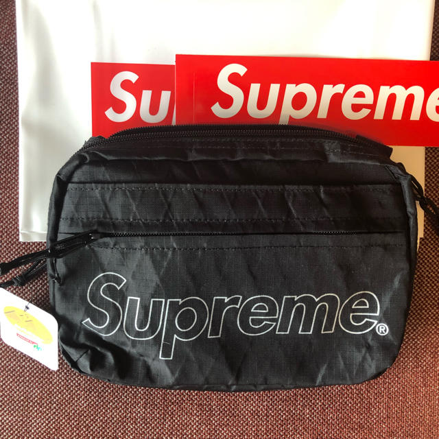 supreme 18aw shoulder bagショルダーバッグ　黒 2