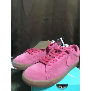 シュプリーム(Supreme)のSupreme Nike SB Blazerブレザー LowピンクUS10.5(スニーカー)