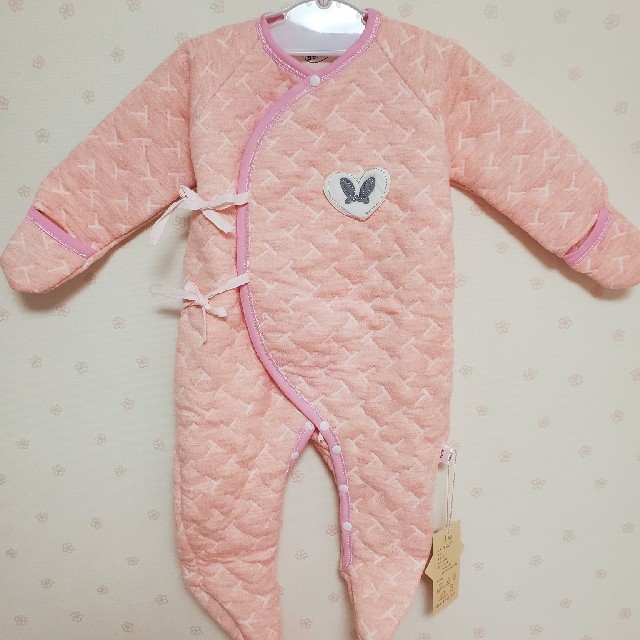 新生児カバーオール キッズ/ベビー/マタニティのベビー服(~85cm)(カバーオール)の商品写真