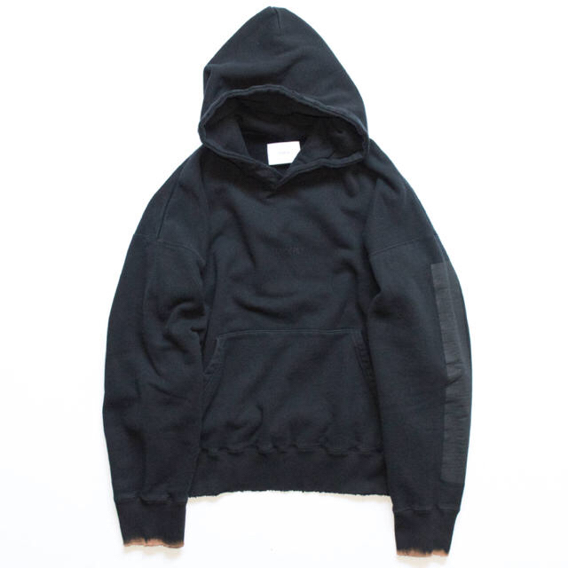 stein / シュタイン | OVERSIZED REBUILD SWEAT HOODED オーバーサイズ スウェット フーディ | S | ブラック | メンズ