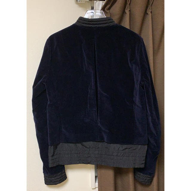 kolor - Kolor 16AW レイヤード 切り返し ベロア ブルゾンの通販 by