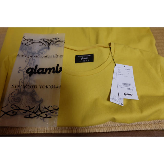 glamb(グラム)の☆【未使用】glamb/グラム ハーフスリーブTシャツ GB17SM/BB02 メンズのトップス(Tシャツ/カットソー(半袖/袖なし))の商品写真