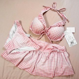 レッセパッセ(LAISSE PASSE)のレッセパッセ♡新品ビキニ♡グラデチェック(水着)