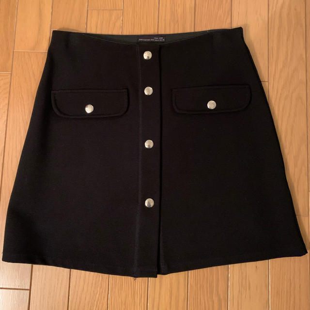 ZARA(ザラ)のZARA 黒スカート レディースのスカート(ミニスカート)の商品写真