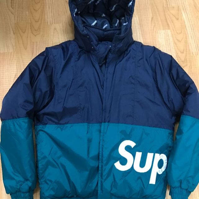 Supreme(シュプリーム)のマコーレン様専用 supreme side logo jacket  メンズのジャケット/アウター(ナイロンジャケット)の商品写真