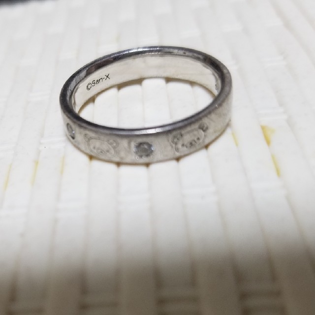 リラックマの指輪(シルバー13号)訳ありにつき安値 レディースのアクセサリー(リング(指輪))の商品写真