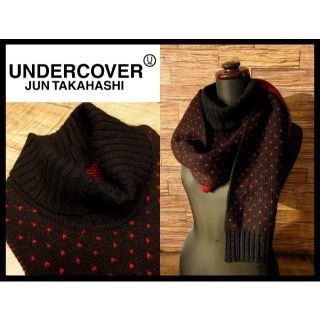 アンダーカバー(UNDERCOVER)の初期 アンダーカバー 03AW ペーパードール期 タートルネック マフラー(マフラー)