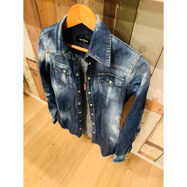 DSQUARED2(ディースクエアード)の定価86,900円❗️ディースクエアード   デニムシャツ メンズのパンツ(デニム/ジーンズ)の商品写真