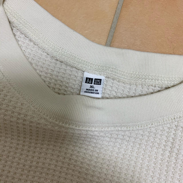 UNIQLO(ユニクロ)のUNIQLO 白ニット レディースのトップス(ニット/セーター)の商品写真