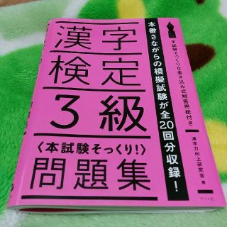 漢字検定３級〈本試験そっくり！〉問題集(資格/検定)