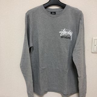 ステューシー(STUSSY)の未使用 ステューシー レディース ロンT M international グレー(Tシャツ(長袖/七分))