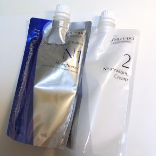 シセイドウ(SHISEIDO (資生堂))の資生堂 縮毛矯正 クリスタライジングストレート 1剤2剤セット(パーマ剤)