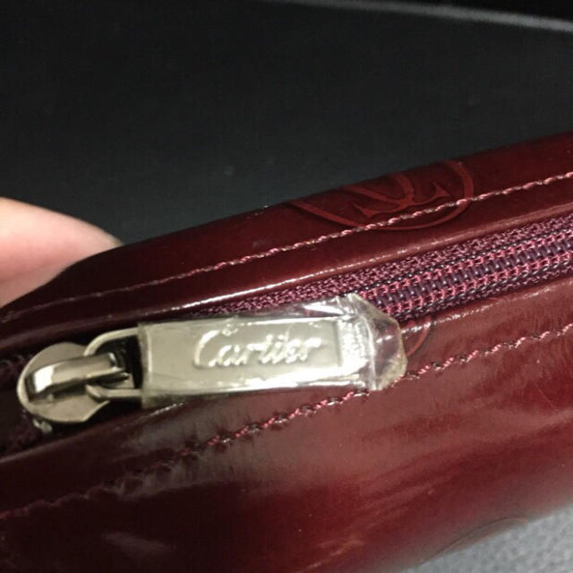 Cartier(カルティエ)の正規本物カルティエポーチハッピーバースデ レディースのファッション小物(ポーチ)の商品写真