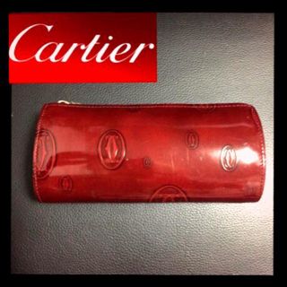 カルティエ(Cartier)の正規本物カルティエポーチハッピーバースデ(ポーチ)