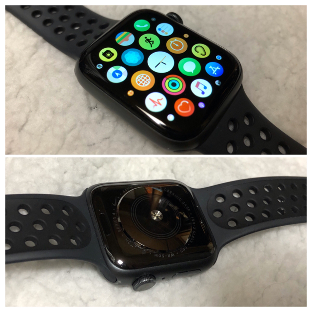 Apple Watch(アップルウォッチ)のApple Watch Series 4 44mm Nike GPS + おまけ スマホ/家電/カメラのスマートフォン/携帯電話(スマートフォン本体)の商品写真