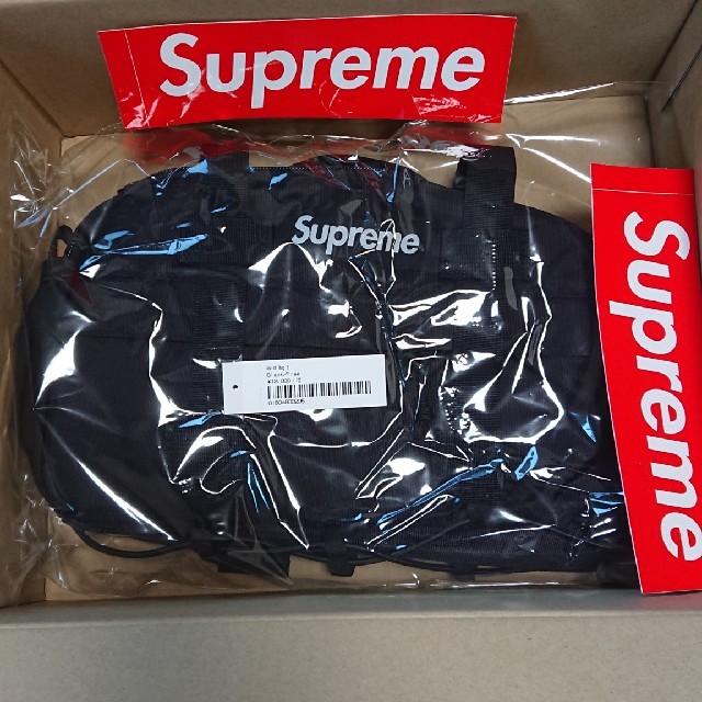 Supreme 19aw waist bag ウェストバッグ 黒