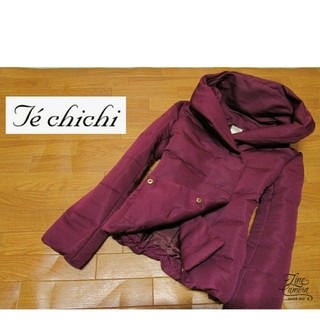 テチチ(Techichi)のレディースM 美品 ◇Te chichi◇ ダウンジャケット ボルドー

(ダウンジャケット)