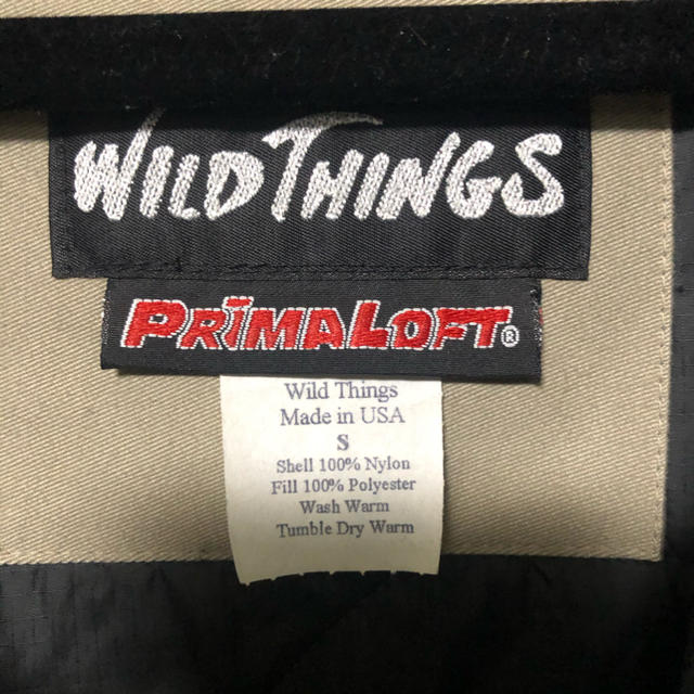 WILDTHINGS(ワイルドシングス)のwildthingsワイルドシングス中綿ジャケット メンズのジャケット/アウター(ダウンジャケット)の商品写真