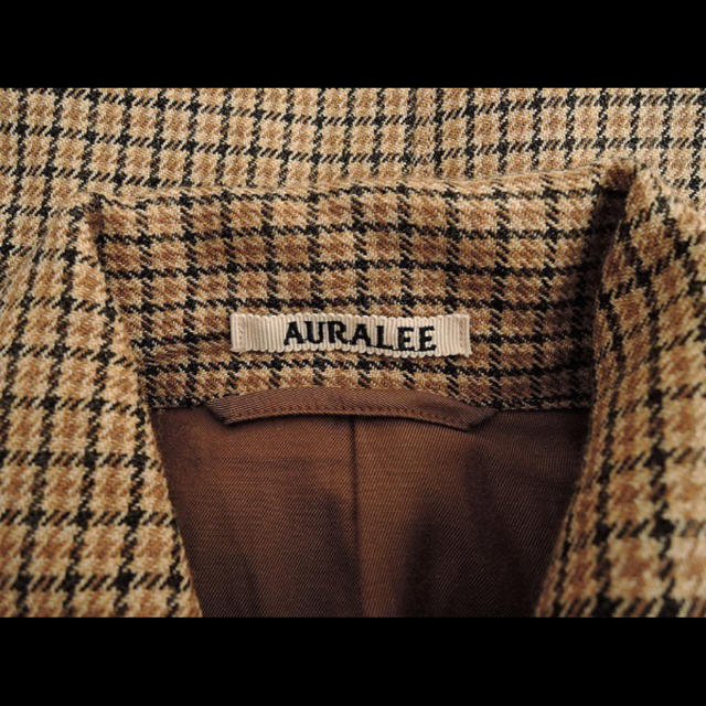 COMOLI(コモリ)のauralee ガンクラブチェック ブルゾン 17aw レディースのジャケット/アウター(ブルゾン)の商品写真