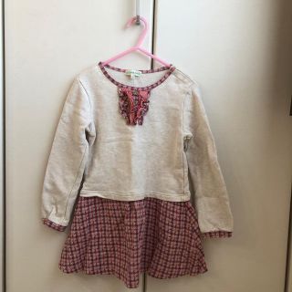 サンカンシオン(3can4on)の子供服女の子　ワンピース(ワンピース)