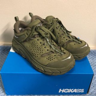 エンジニアードガーメンツ(Engineered Garments)のHOKA ONE ONE  TOR URTLA LOW  オリーブ(スニーカー)