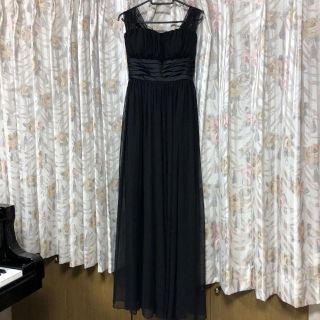 AIMER - エメ AIMER 黒 ロングドレス 演奏会 伴奏 コンクールの通販 by