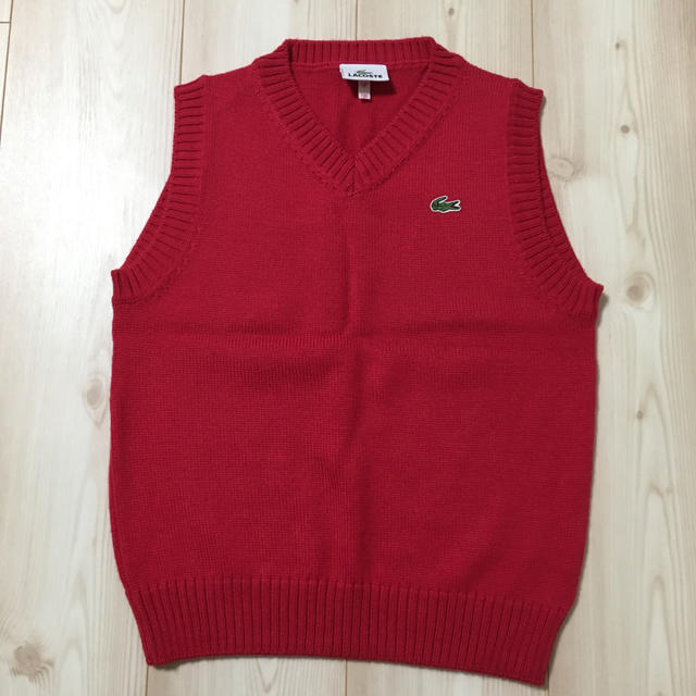 LACOSTE(ラコステ)のLACOSTE☆ニットベスト 130cm キッズ/ベビー/マタニティのキッズ服男の子用(90cm~)(ニット)の商品写真