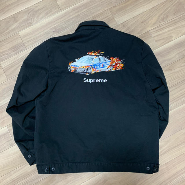 supreme cop car embroidered workjacket Lジャケット/アウター