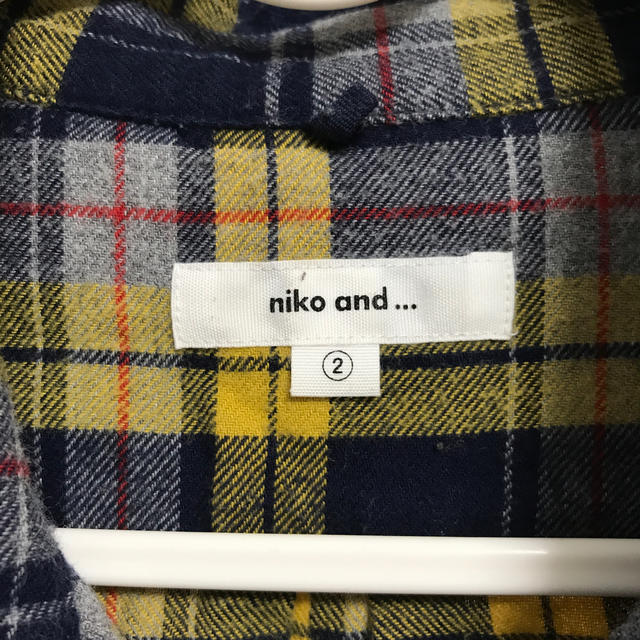 niko and...(ニコアンド)のお値下げ‼️ニコアンド、ネルシャツ レディースのトップス(シャツ/ブラウス(長袖/七分))の商品写真