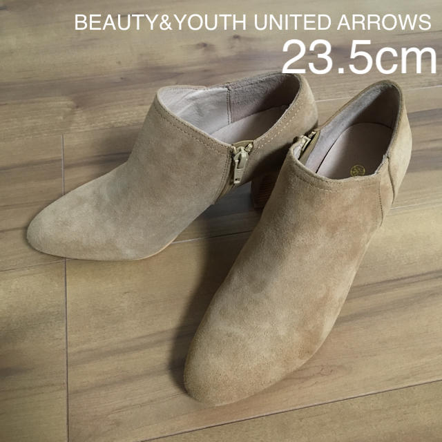 BEAUTY&YOUTH UNITED ARROWS(ビューティアンドユースユナイテッドアローズ)の【未使用】ビューティ&ユース  アンクルブーツ レディースの靴/シューズ(ブーツ)の商品写真