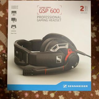 ゼンハイザー(SENNHEISER)のsennheiser GSP600 ゼンハイザー　ゲーミングヘッドセット(ヘッドフォン/イヤフォン)