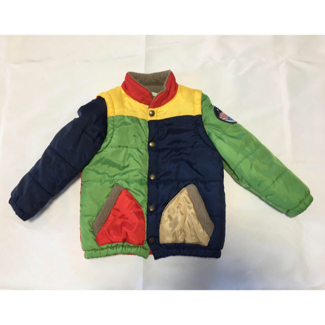 BEAMS(ビームス)のビームスミニ　ダウン ベスト110㎝　2way BEAMS mini キッズ/ベビー/マタニティのキッズ服男の子用(90cm~)(ジャケット/上着)の商品写真