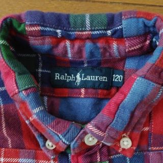 ラルフローレン(Ralph Lauren)のチェックシャツ120㎝(ブラウス)